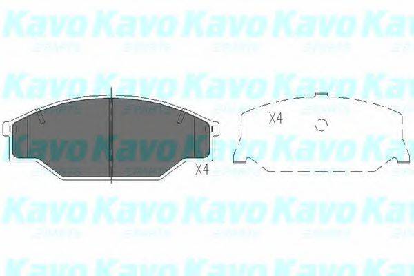 Комплект гальмівних колодок, дискове гальмо