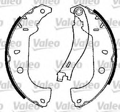 VALEO 562585 Комплект гальмівних колодок