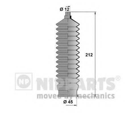 NIPPARTS J2840901 Комплект пильника, рульове управління