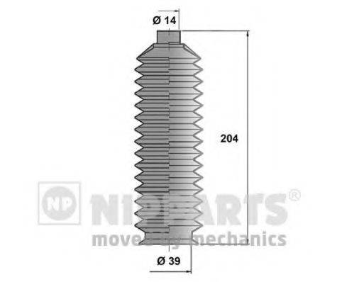 NIPPARTS J2843000 Комплект пильника, рульове управління