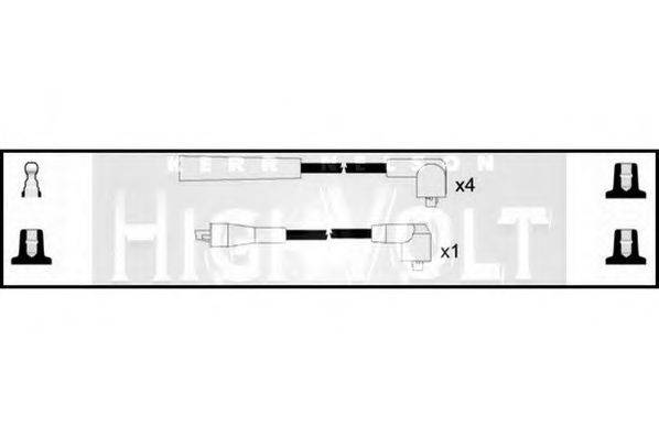 STANDARD OEF546 Комплект дротів запалення
