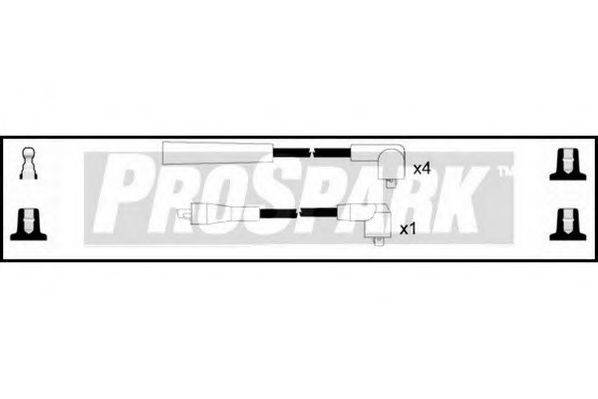 STANDARD OES336 Комплект дротів запалення