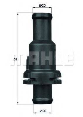 MAHLE ORIGINAL TH575 Термостат, що охолоджує рідину