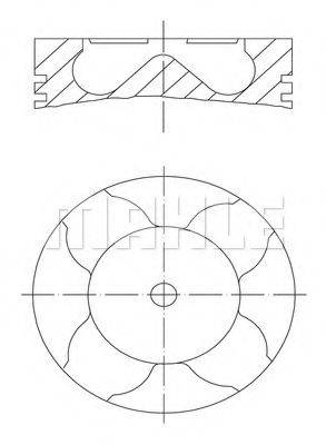 PERFECT CIRCLE 5600278D Поршень