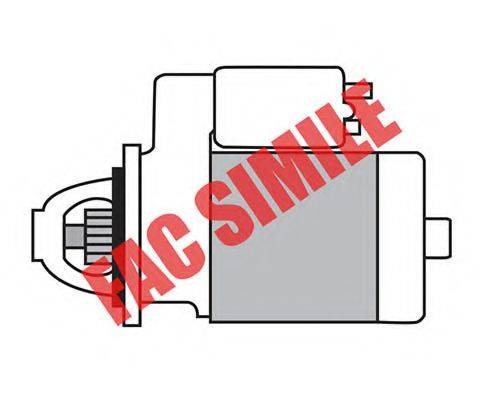 AUTOTEAM SBO465 Стартер