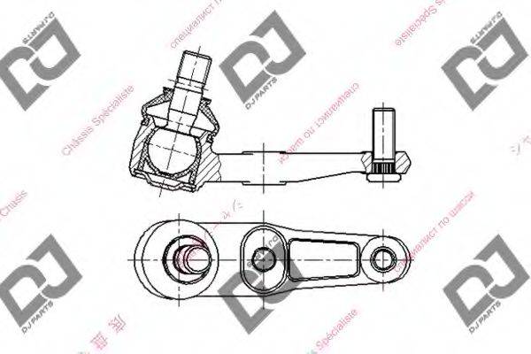 DJ PARTS DB1050 Несучий / напрямний шарнір