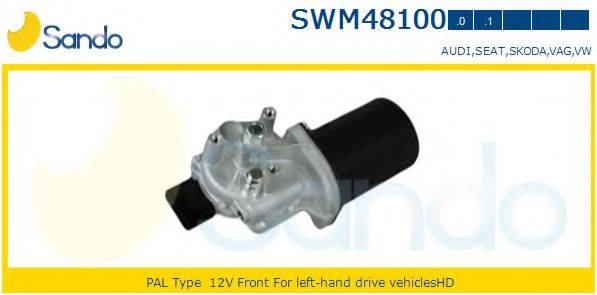 SANDO SWM481001 Двигун склоочисника