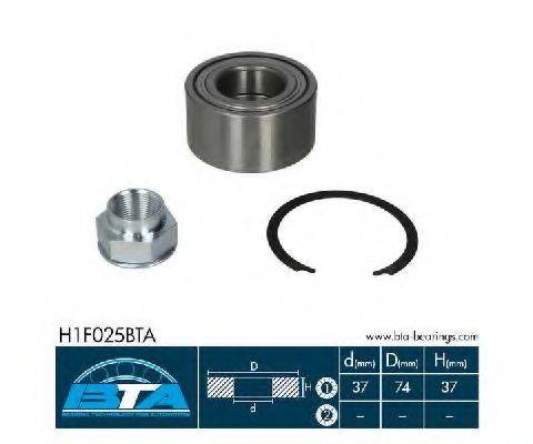 BTA H1F025BTA Комплект підшипника ступиці колеса