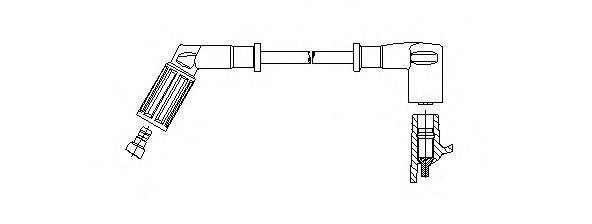 BREMI 65244 Провід запалювання