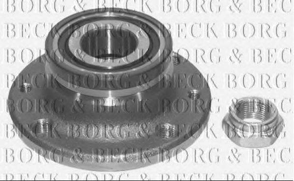 BORG & BECK BWK1006 Комплект підшипника ступиці колеса