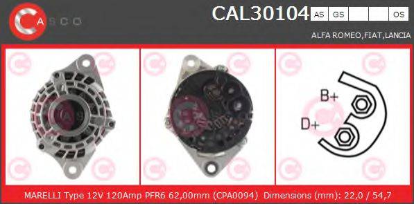 CASCO CAL30104GS Генератор