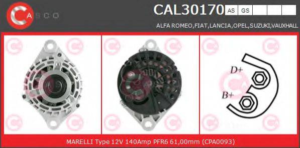 CASCO CAL30170GS Генератор