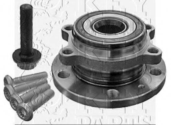 KEY PARTS KWB978 Комплект підшипника ступиці колеса