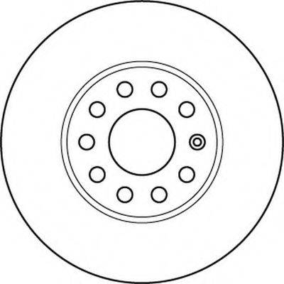BENDIX 562235BC гальмівний диск