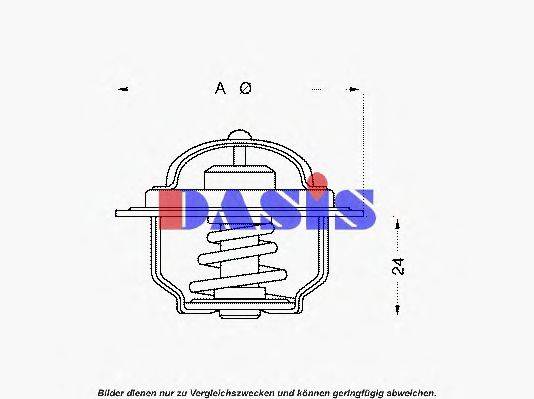 AKS DASIS 751765N Термостат, що охолоджує рідину